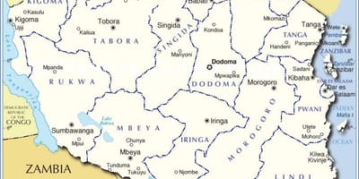 Tanzania pentadbiran peta