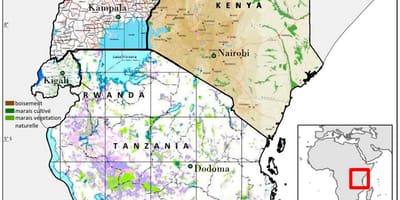 Peta tanzania untuk menunjukkan tempat bersejarah
